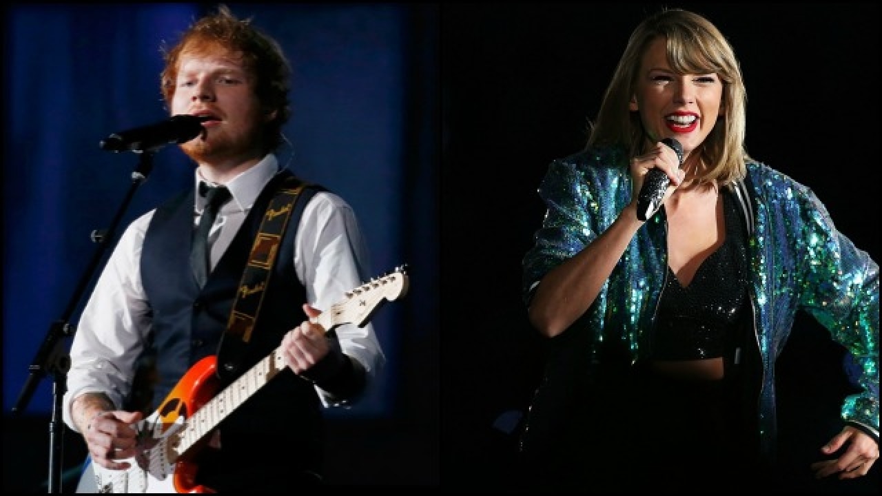 Loved the new Ed Sheeran songs? Taylor Swift feels the same
