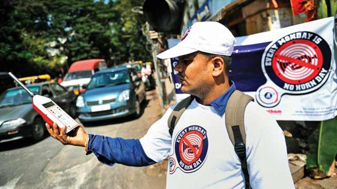 Mumbai traffic cops to lead antinoise campaign