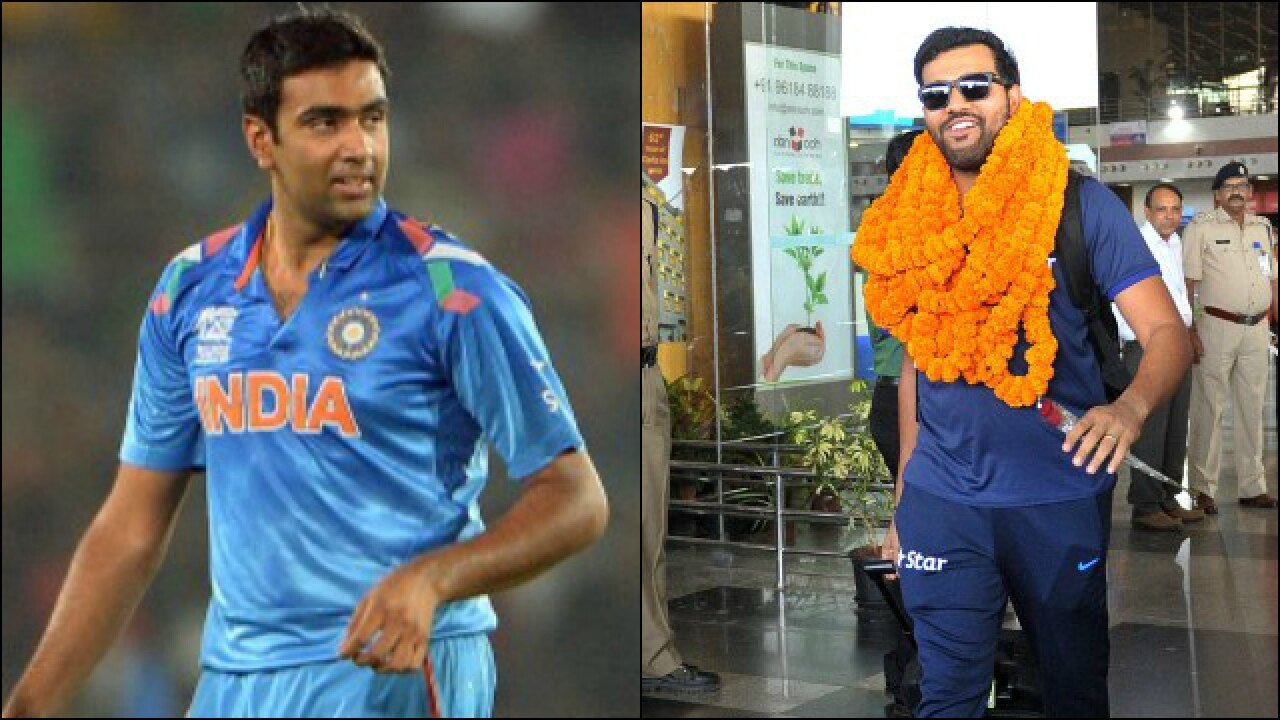 Ashwin gets stumped while travelling, Rohit Sharma trolls ...