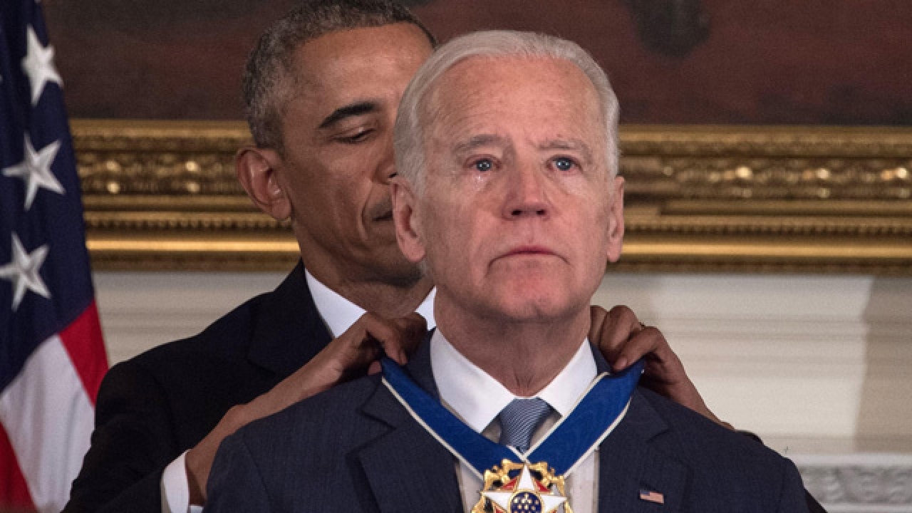 Biden Obama Bromance Memes Reach Peak After Surprise Medal Of