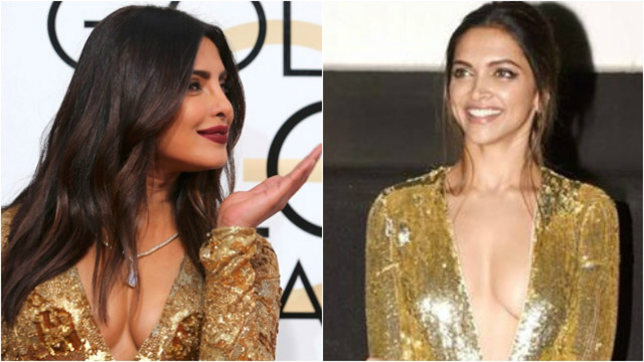 1280px x 720px - Poll Results OUT! Priyanka Chopra BEATS Deepika Padukone in the Golden Gown  game