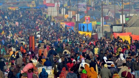 Pilgrims flock to Gangasagar Mela