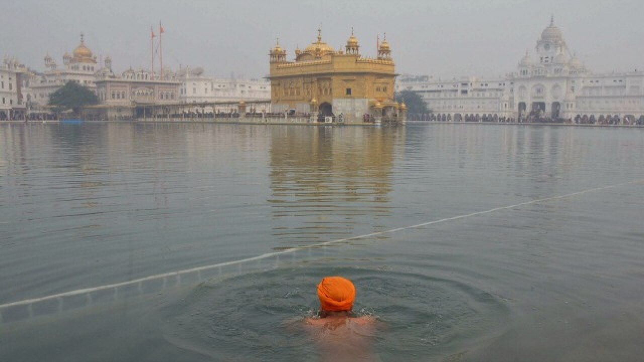 'Holy day, holy dip'