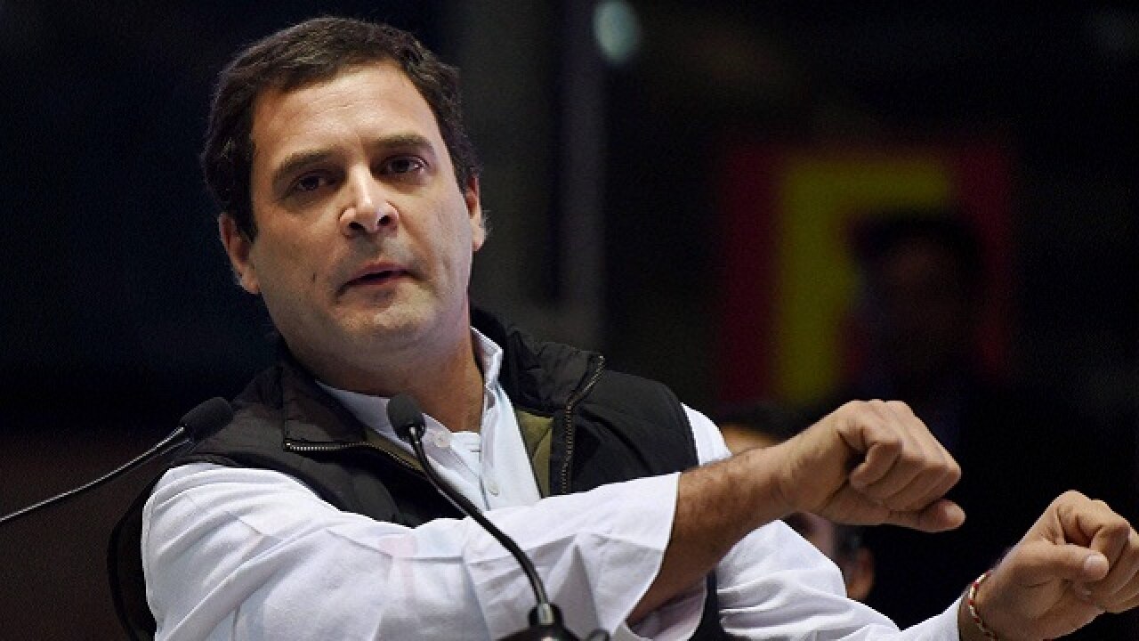 Rahul gandhi accuses pm modi of impinging upon autonomy of rbi