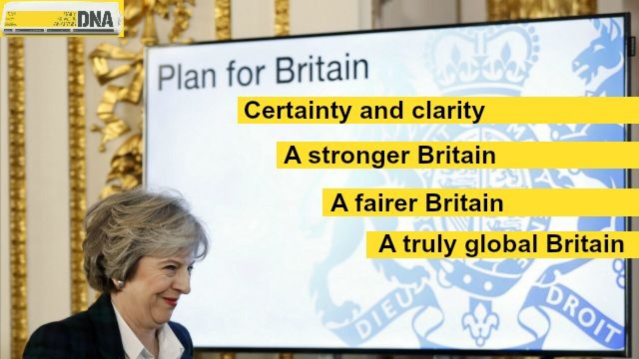 Explained: British PM Theresa May's 12-point Brexit plan to exit ...