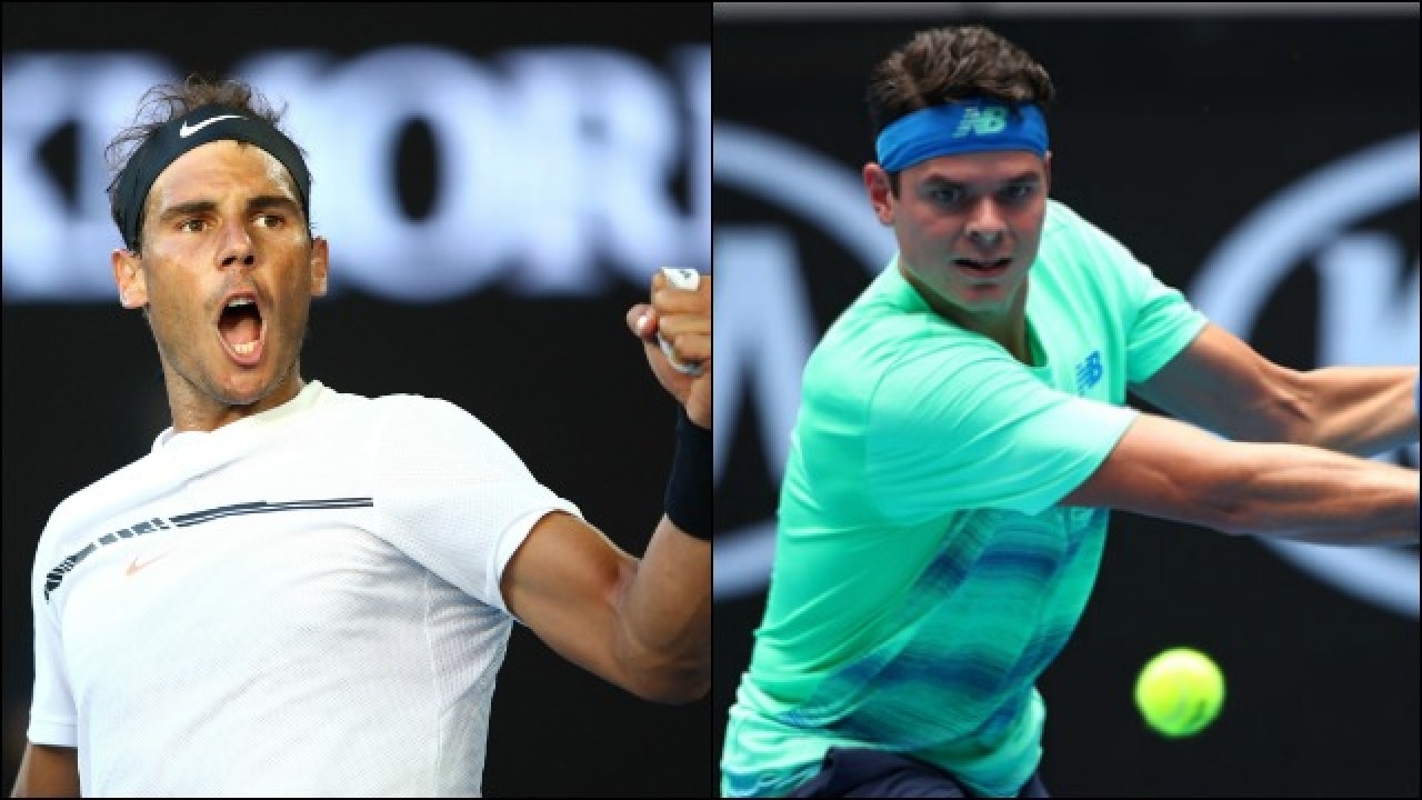 Andragende resident På hovedet af Australian Open | Rafa Nadal v/s Milos Raonic: Live streaming and where to  watch in India
