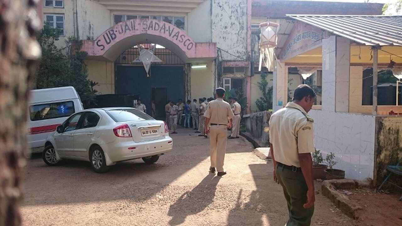 Goa Jailbreak bid One prisoner killed, jailor, 2 guards and 9 inmates