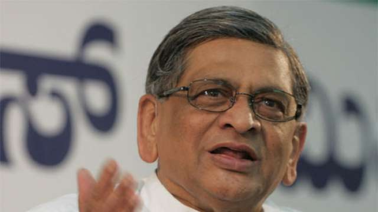 Former Karanataka CM SM Krishna Quits Congress