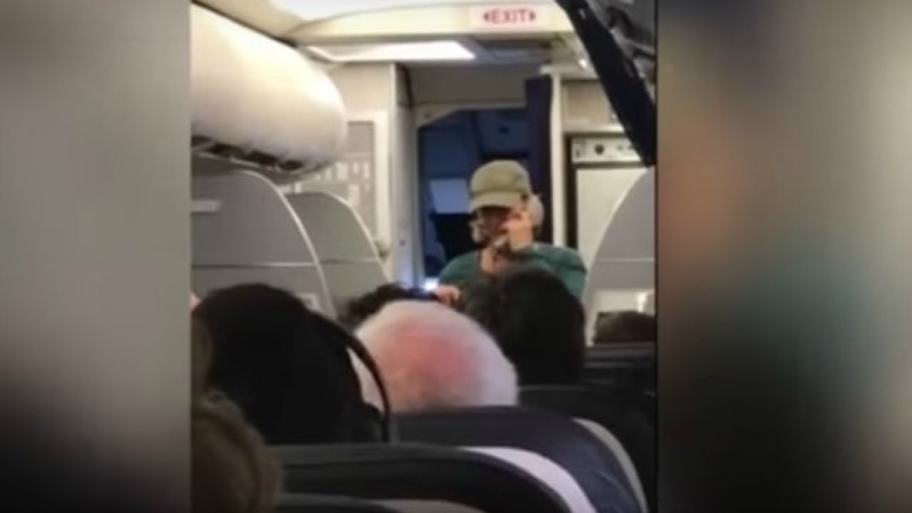WATCH United Airlines woman pilot removed after ranting over divorce