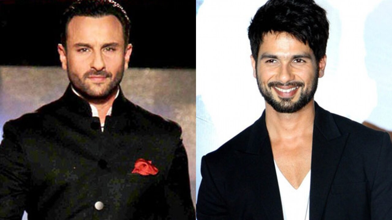 Nothing juicy to share: Shahid Kapoor on working with Saif Ali Khan in  Rangoon!