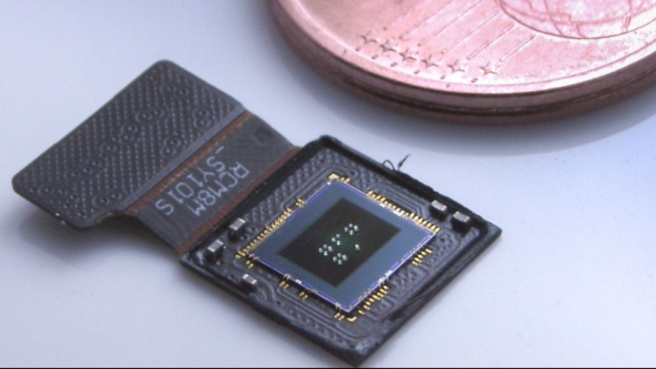 This 3D-printed micro-camera sees with eagle-eye vision