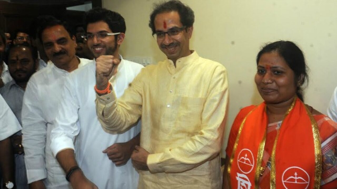 Uddhav and Aditya Thackeray