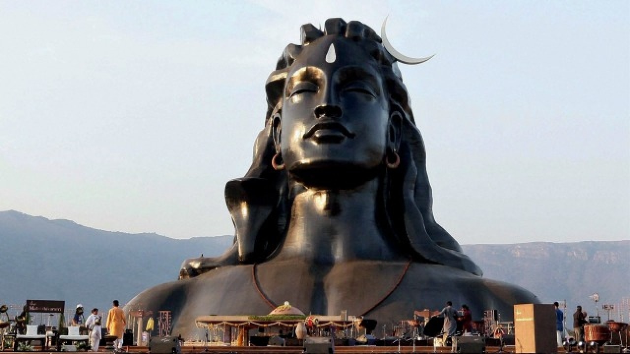 112-feet statue of Adiyogi Lord Shiva