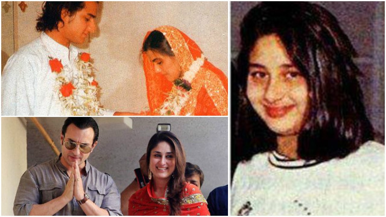 FLASHBACK: When Kareena Kapoor attended Saif Ali Khan and Amrita Singh's wedding!