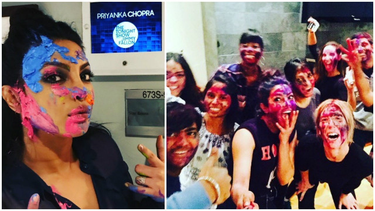 THIS is how Priyanka Chopra celebrated Holi away from home!