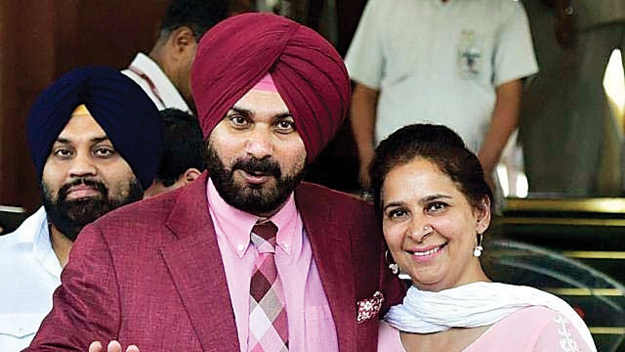 Navjot Singh Sidhu S Wife Bats For Him Says He Ll Quit Tv If There S Conflict Of Interest