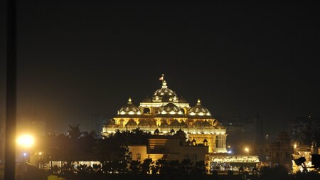 Before: Akshardhan Temple in New Delhi