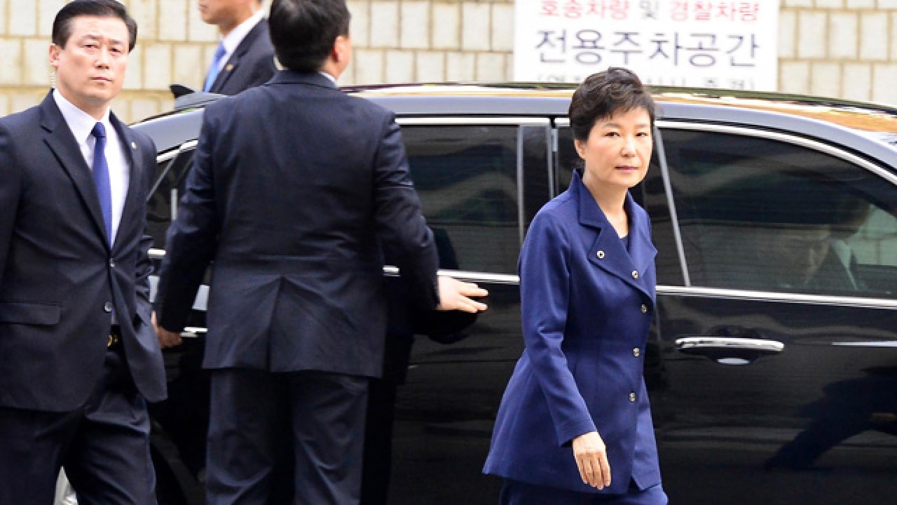 South Korea Ousted President Park Geun Hye Appears In Court As 