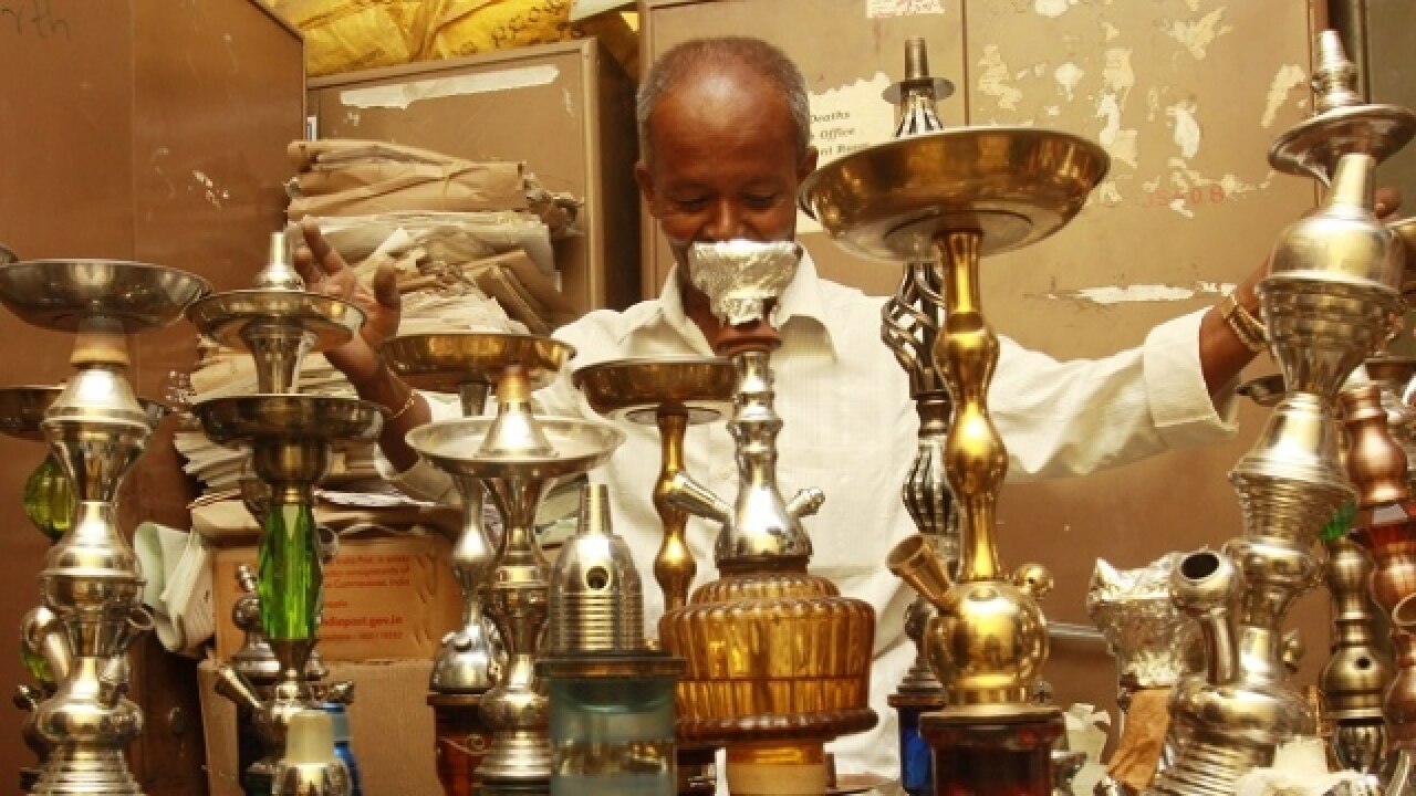 Hookah pipe heating causes greater risk to smokers' health Study