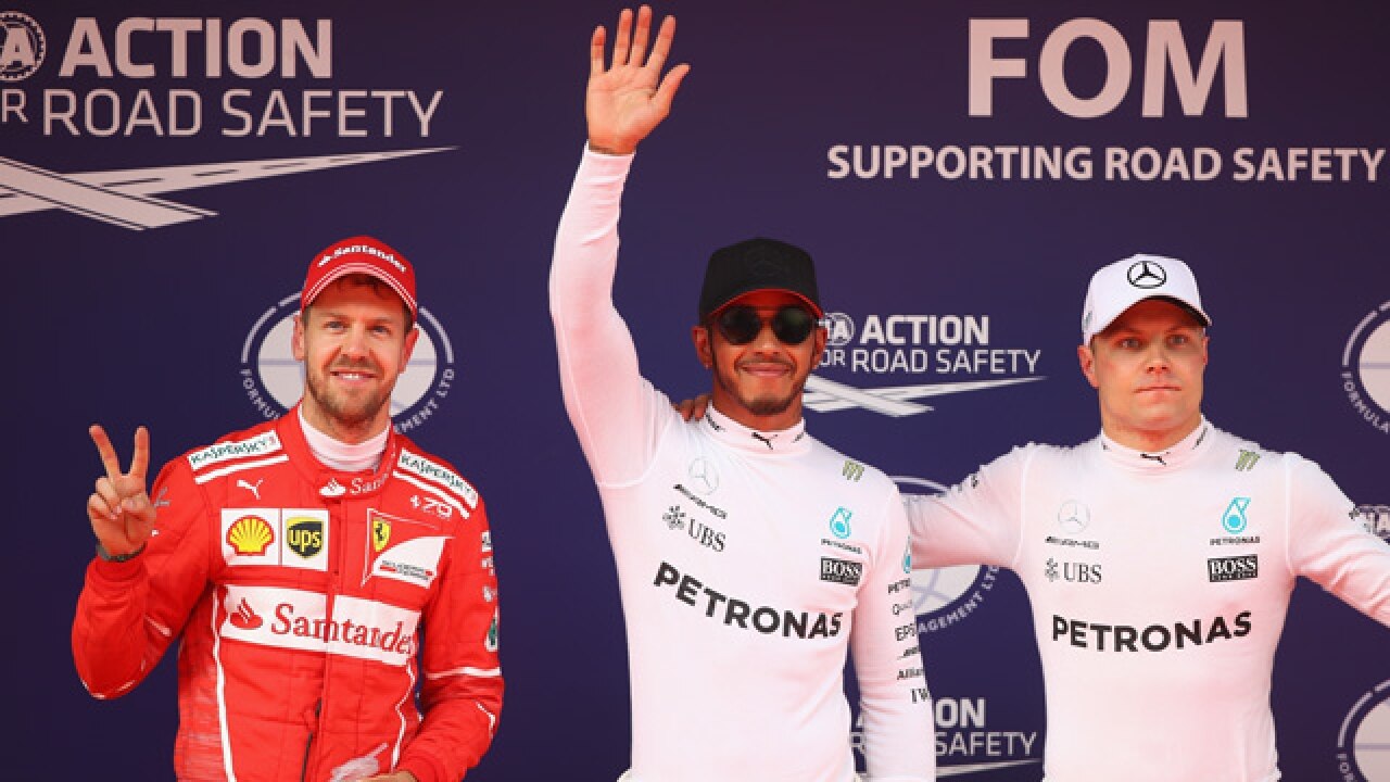 Chinese Gp Lewis Hamilton Takes Pole In A Thrilling Qualifying Session Vettel Bottas To Follow