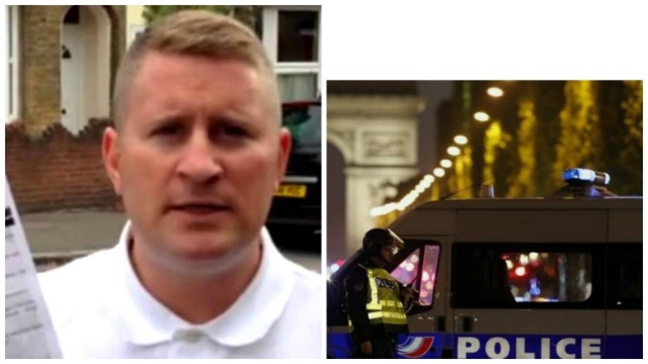 Paris attacks: Britain First's Paul Golding mistakenly tweets 2009 Pak ...