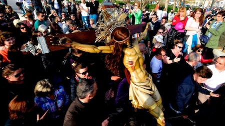 ​Procession with effigy of Jesus Christ
