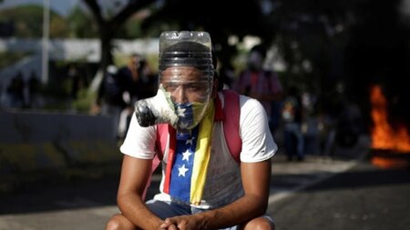 Rally against President Nicolas Maduro