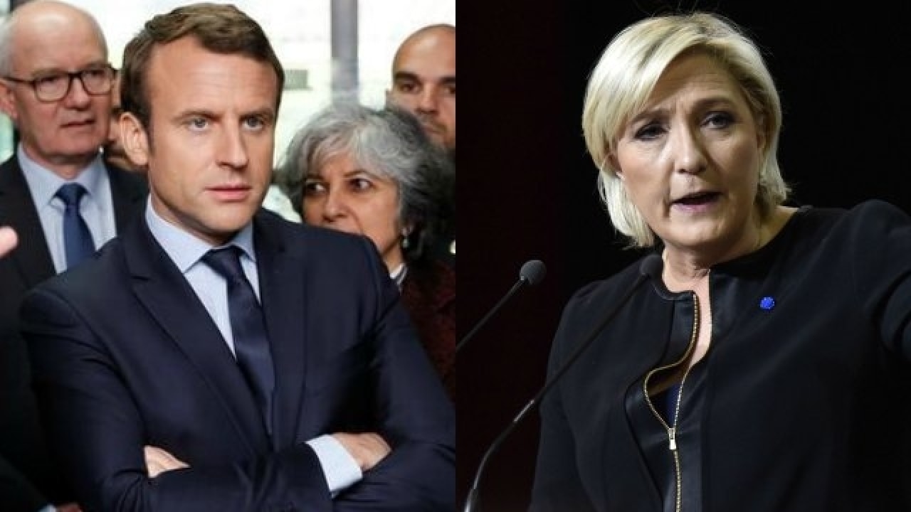 French presidential foes Macron, Le Pen take spin battle to tumble ...