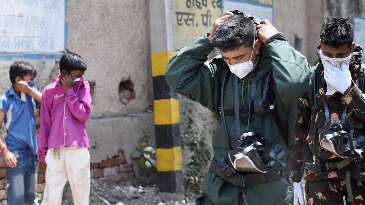 Members of National Disaster Response Force