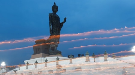 Buddha statue in Bangkok (Reuters)