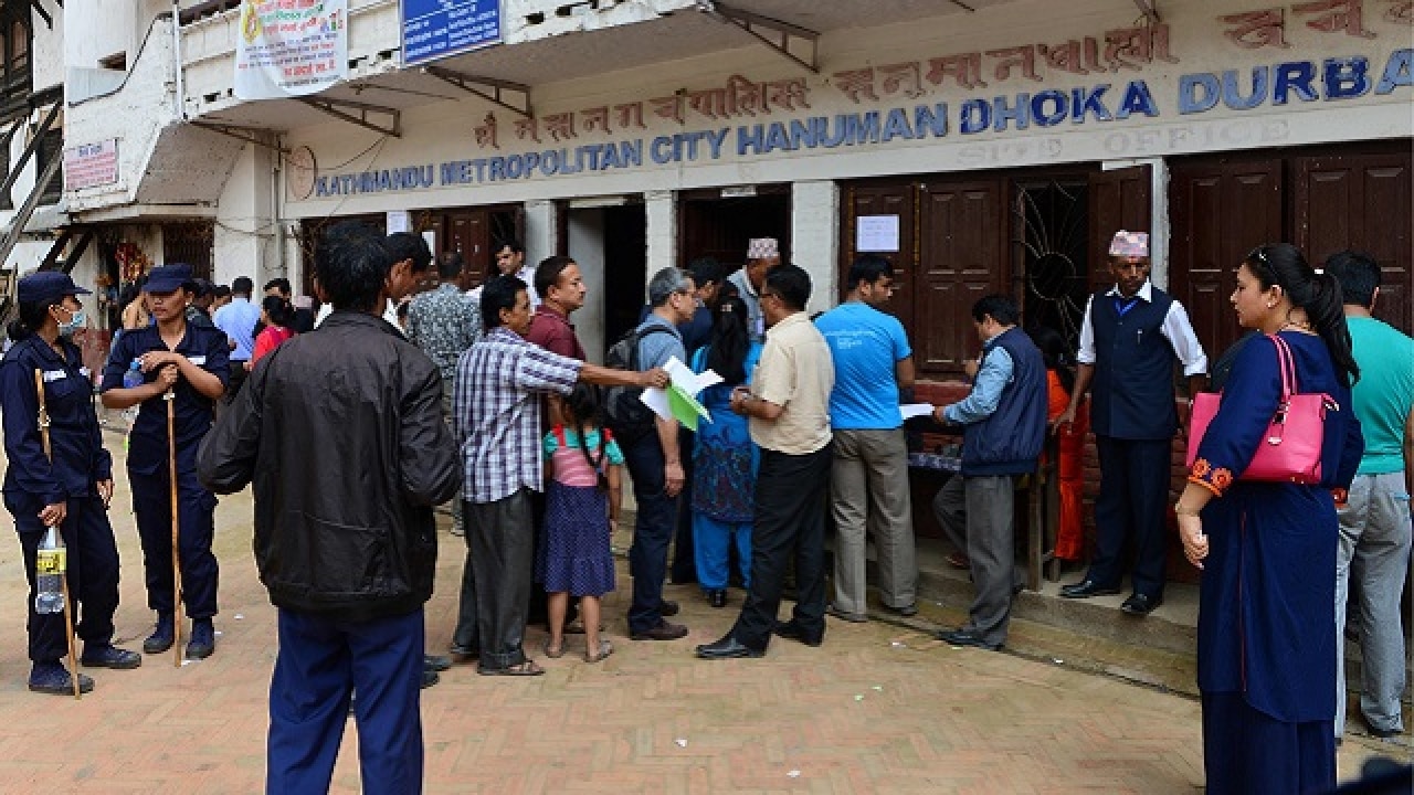 Nepal Polling begins for local elections held first time in two decades