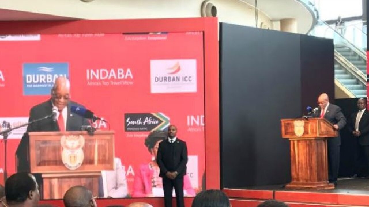 Jacob Zuma regales audiences with humour at Indaba 2017 inaugural