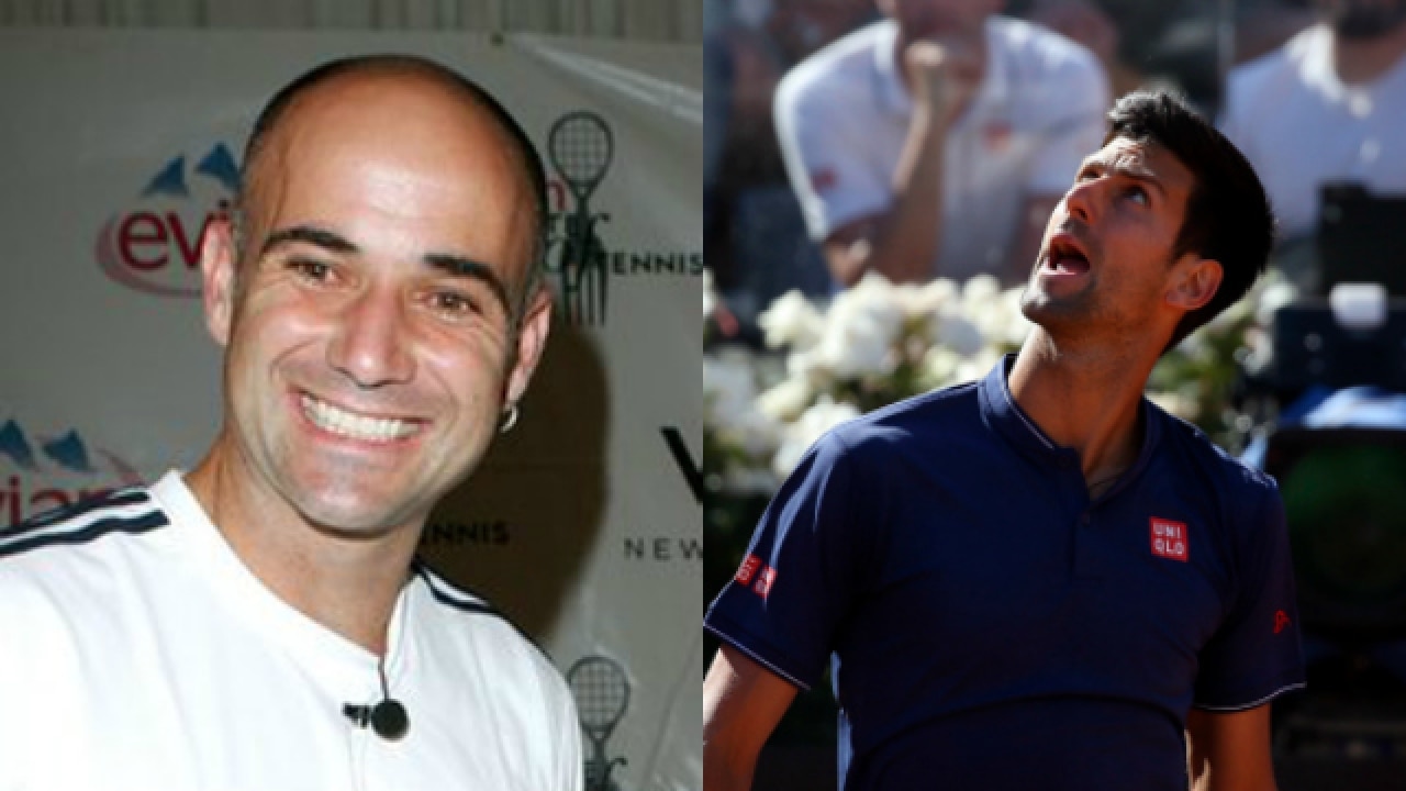 Legends Unite: Djokovic names Agassi as coach after defeat at Rome to ...