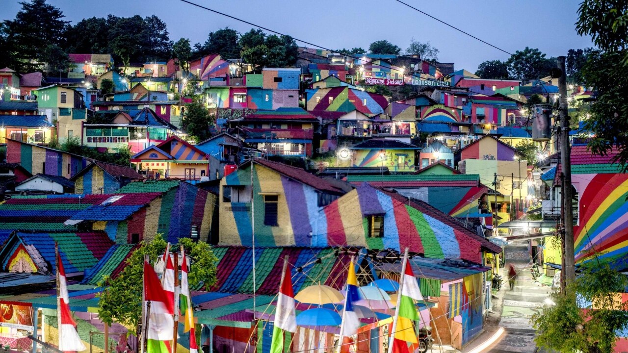 Central Java's Rainbow village