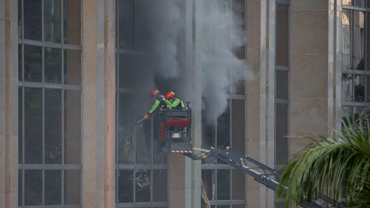 Dousing the fire