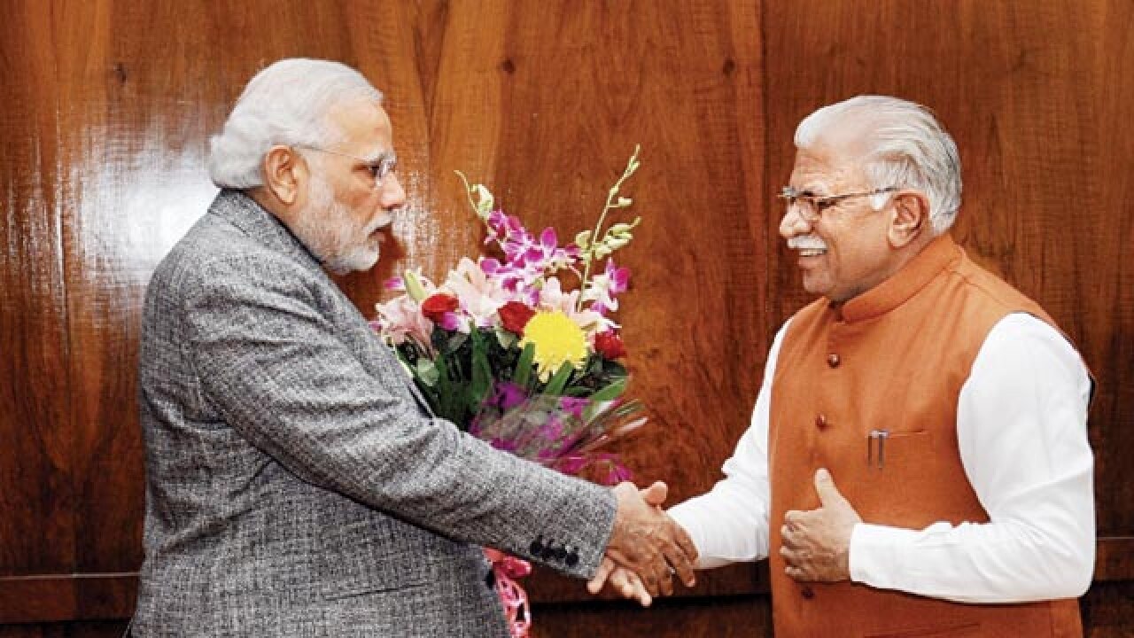 Rank outsider' Khattar brings in reform in a casteist state