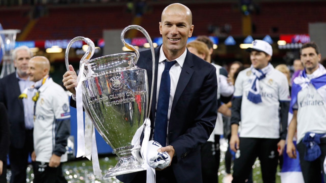 Uefa Champions League Zidane Can Stay At Real Madrid For Life Says Club President Florentino Perez
