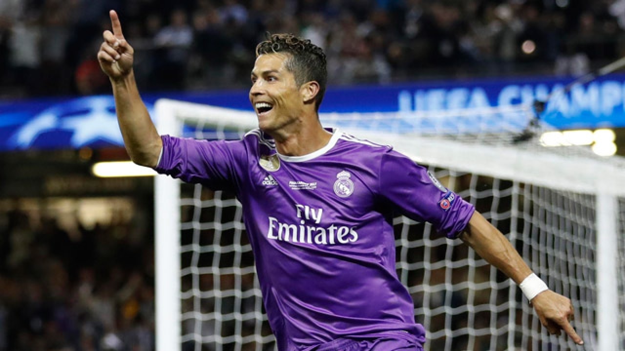 Ronaldo CR7 I Home Heim Trikot Real Madrid Champions League Final Cardiff 2017