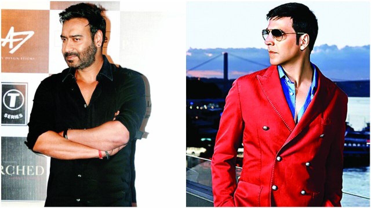 Akshay Kumar and Ajay Devgn are CLASHING again – now on another script