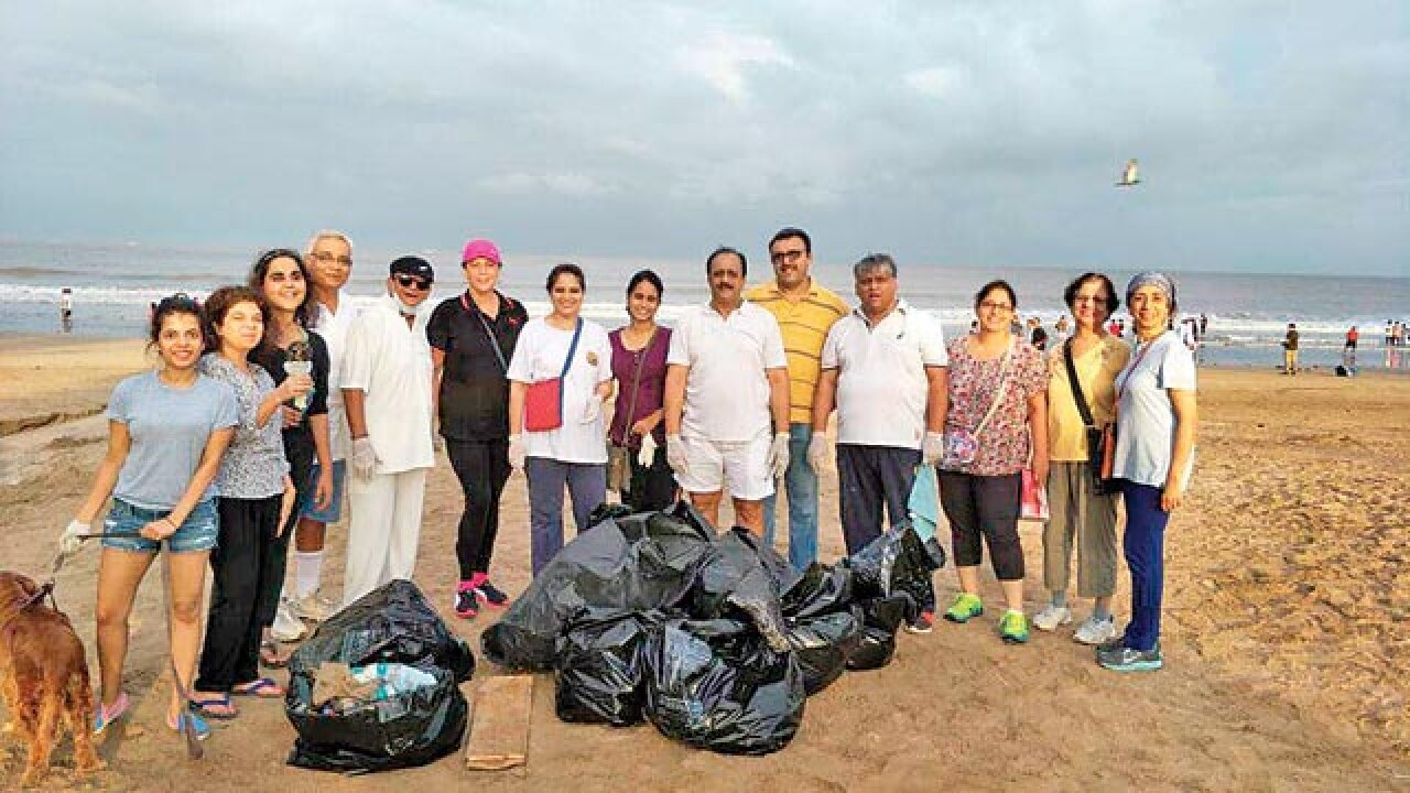 Citizens Now Initiate Juhu Beach Clean Up After Versova Success