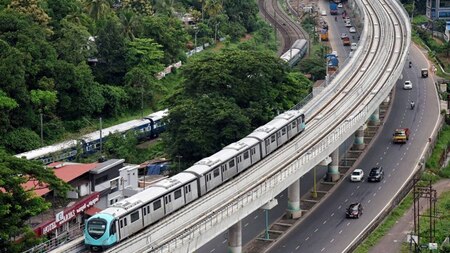Trial Run of the Kochi Metro