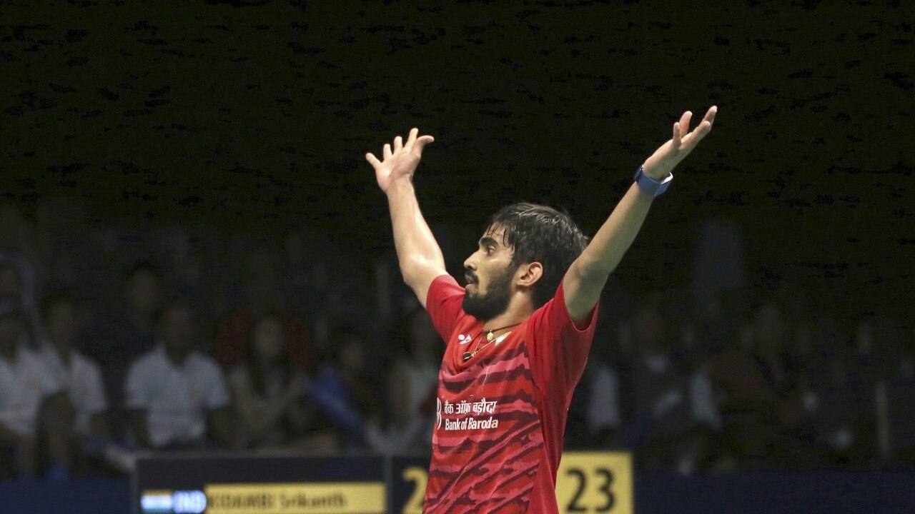 Indonesia Super Series Kidambi Srikant Stuns World No 1 Son Wan Ho Reaches Final