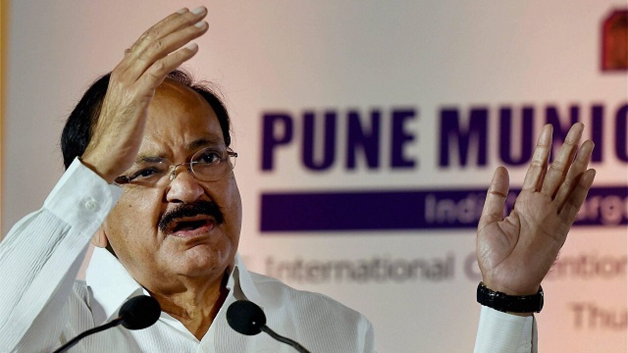 Gandhian teachings immortal and relevant to any problem, conflict: venkaiah naidu