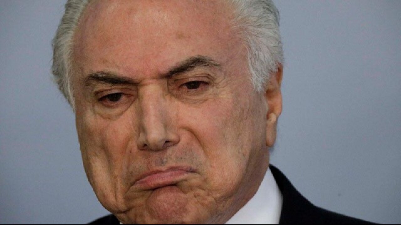 Brazil S President Michel Temer Calls Graft Charge A Fiction As Crisis Deepens