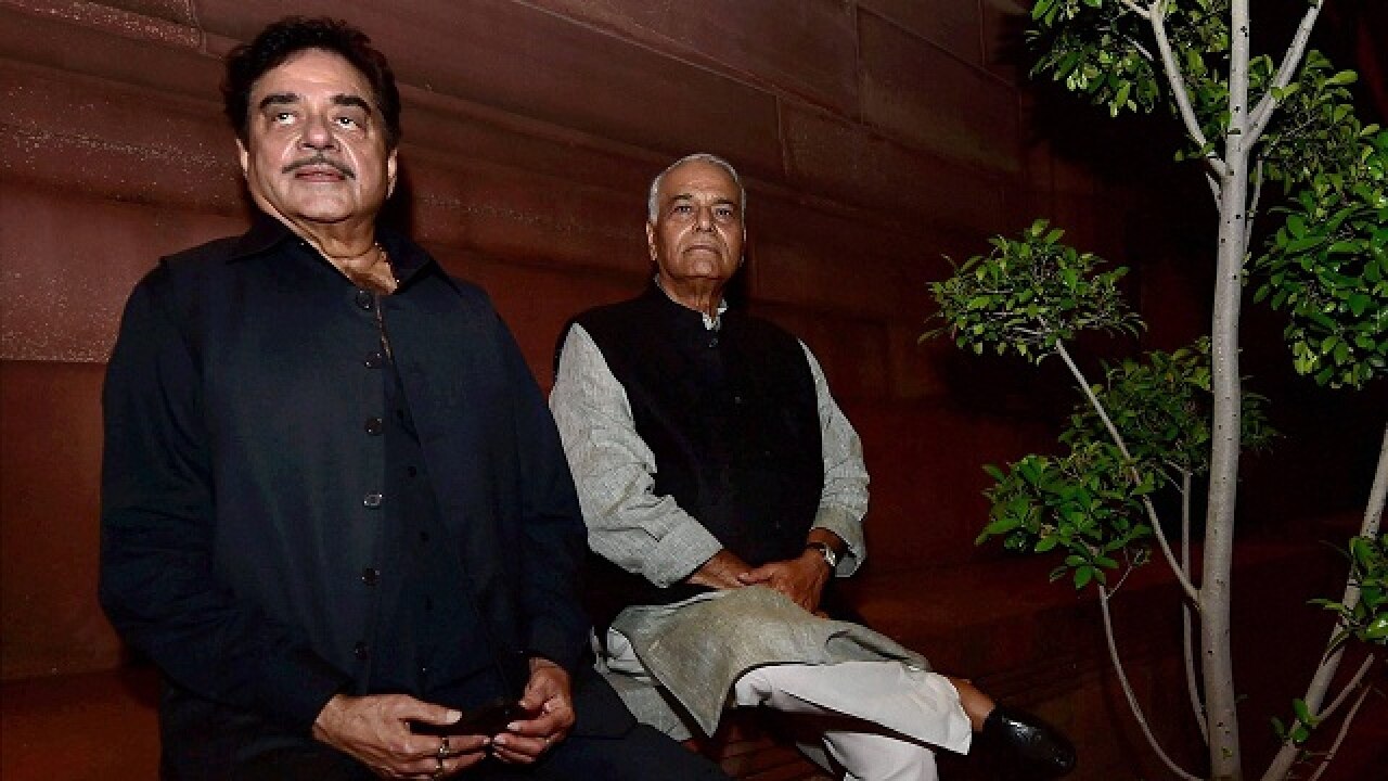 Shatrughan Sinha and Yashwant Sinha