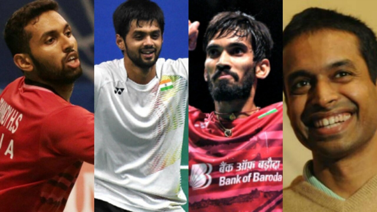 After saina, sindhu brought india on the map, male shuttlers arrive in grand fashion too!