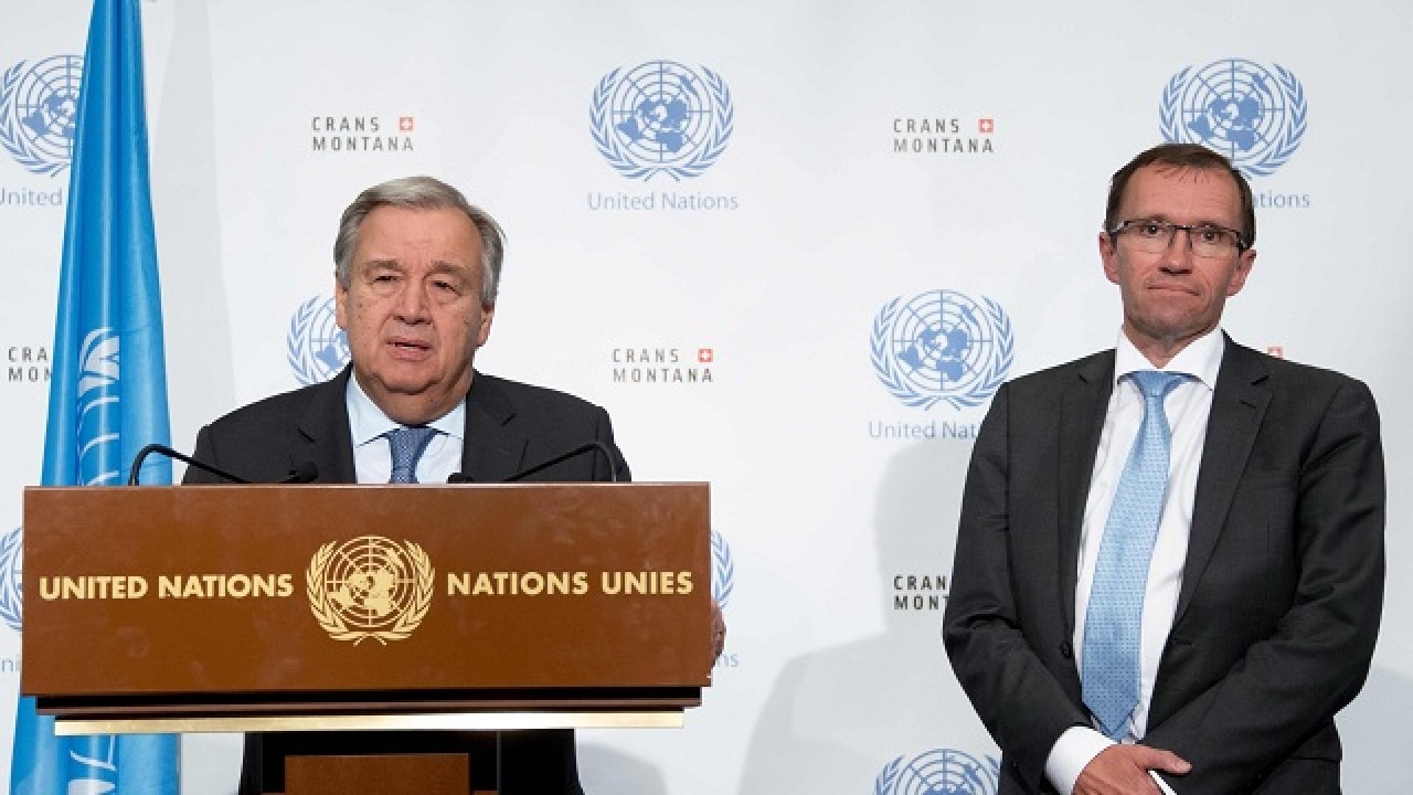 Cyprus reunification talks collapse, UN chief Antonio Guterres 'very sorry'