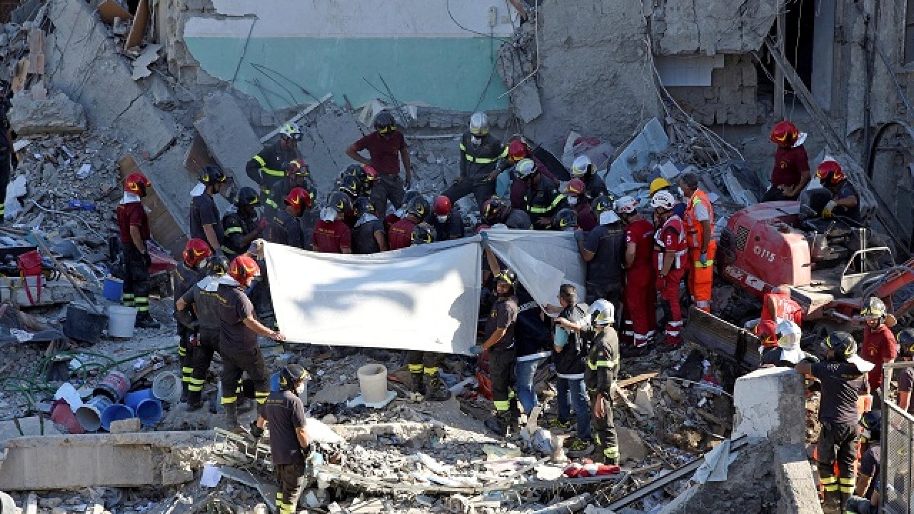 8 bodies pulled from the rubble in Italy building collapse