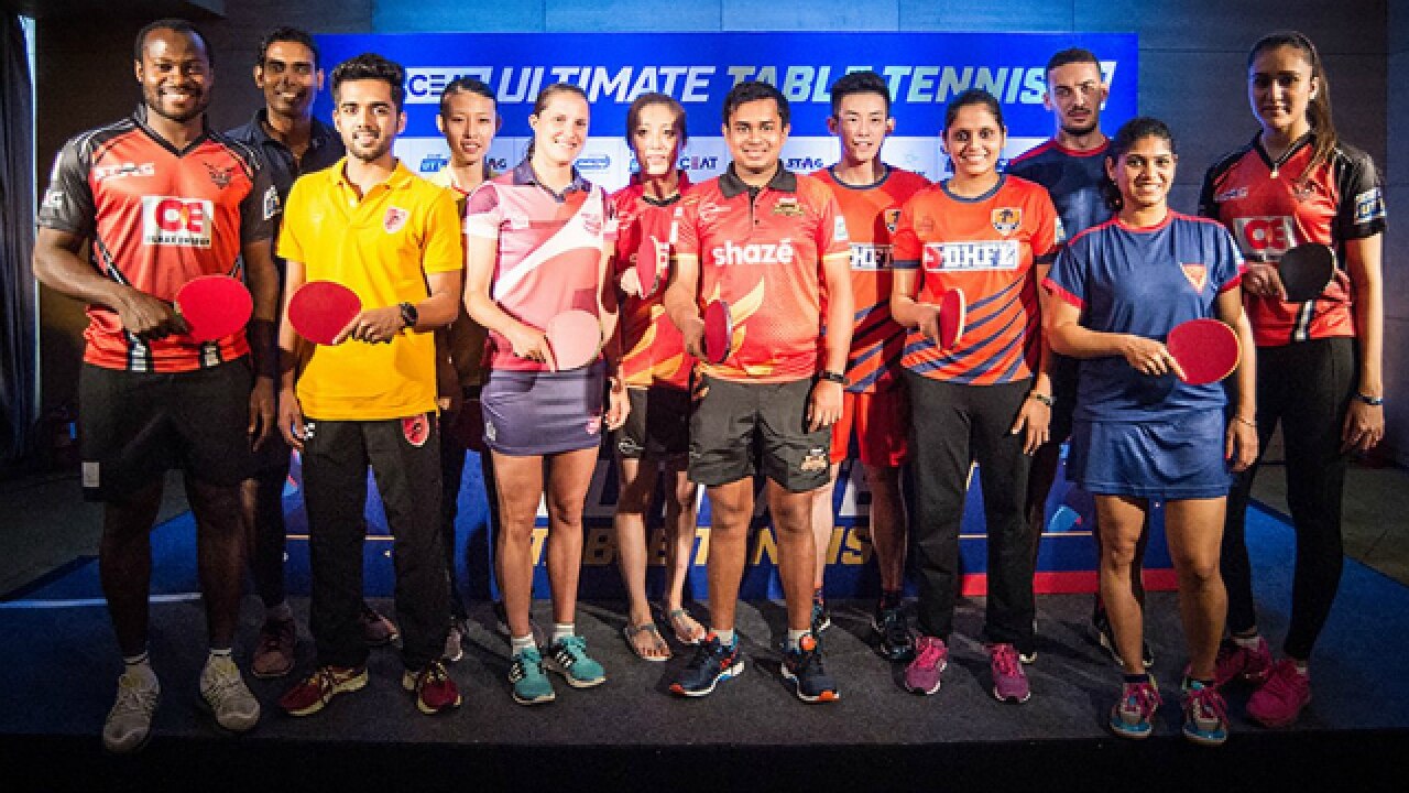 Ultimate Table Tennis India's first ever professional league set to