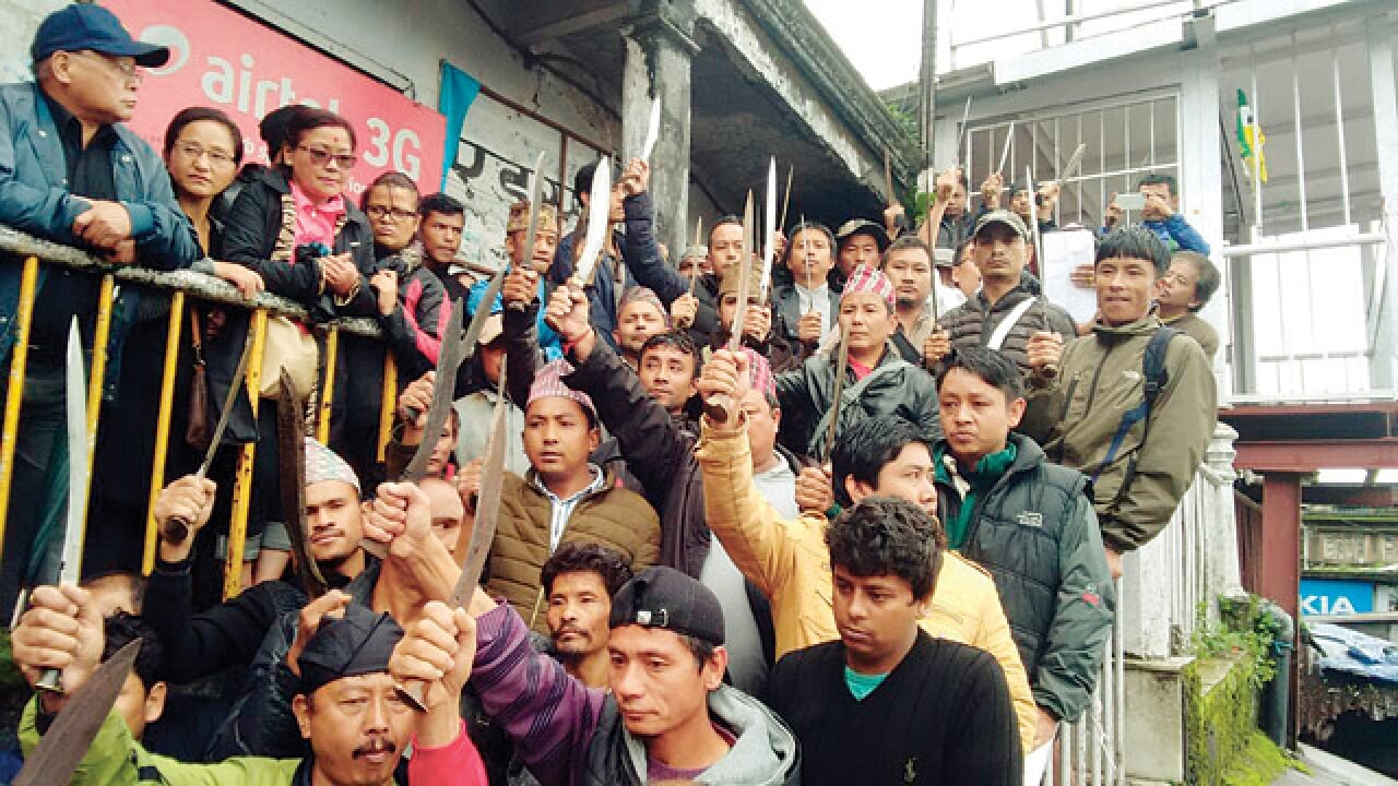 Fresh protests in Mirik over GJM worker's death